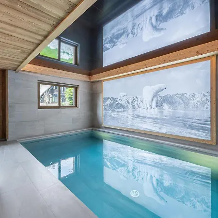 Alpehytte De Luxe A 2 Pas Des Pistes Avec Piscine, Sauna Et Salle De Sport - Fr-1-569-134